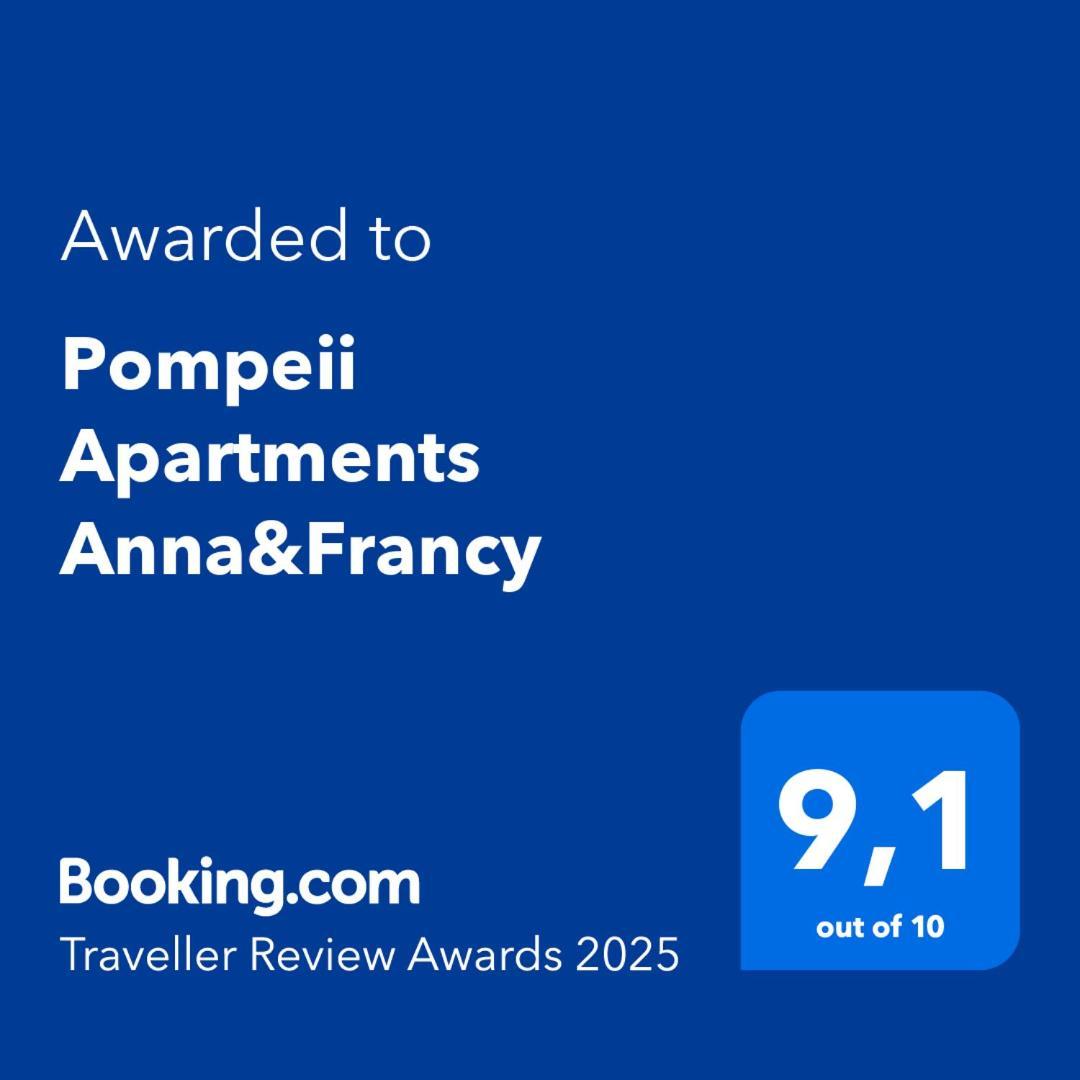Pompeii Apartments Anna&Francy Экстерьер фото